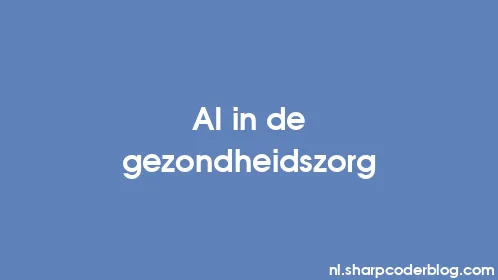 AI in de gezondheidszorg - Thumbnail