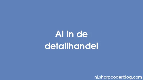 AI in de detailhandel - Thumbnail