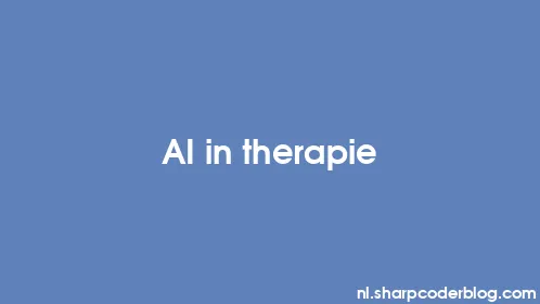 AI in therapie - Thumbnail