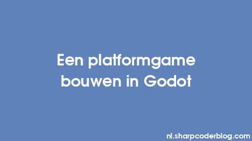 Een platformgame bouwen in Godot - Thumbnail