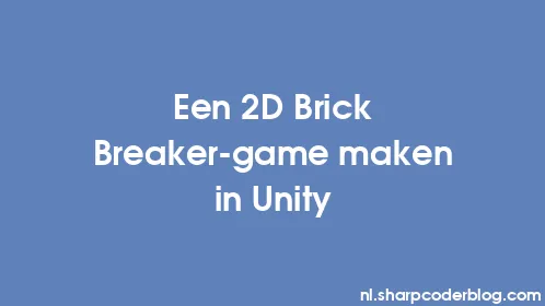 Een 2D Brick Breaker-game maken in Unity - Thumbnail