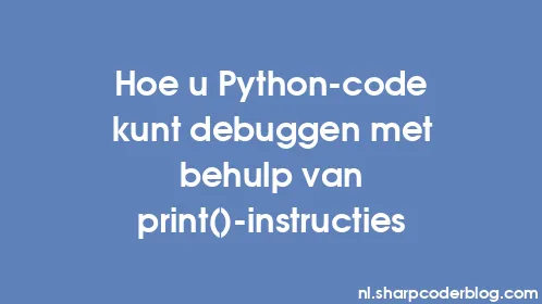 Hoe u Python-code kunt debuggen met behulp van print()-instructies - Thumbnail
