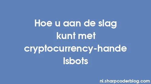 Hoe u aan de slag kunt met cryptocurrency-handelsbots - Thumbnail