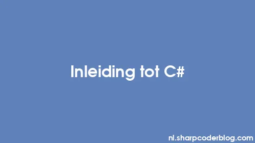 Inleiding tot C# - Thumbnail