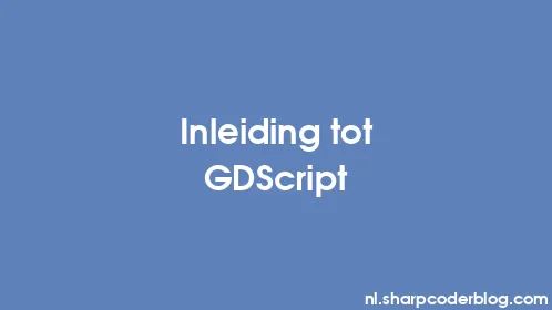 Inleiding tot GDScript - Thumbnail