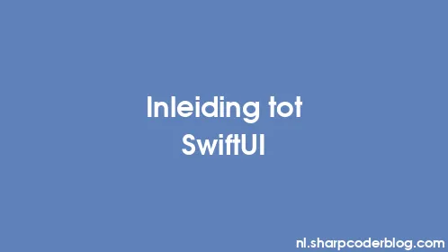 Inleiding tot SwiftUI - Thumbnail