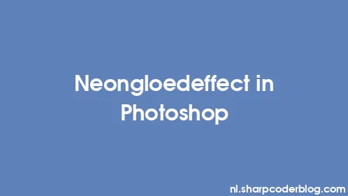Neongloedeffect in Photoshop - Thumbnail