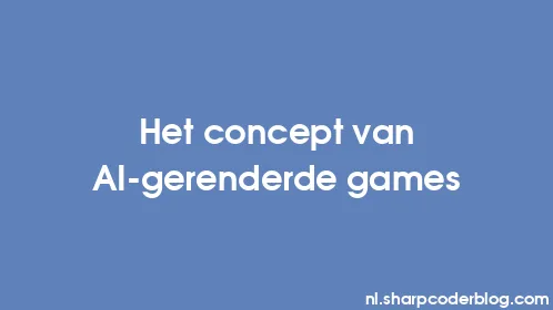 Het concept van AI-gerenderde games - Thumbnail