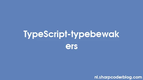 TypeScript-typebewakers - Thumbnail