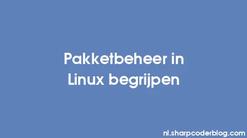 Pakketbeheer in Linux begrijpen - Thumbnail