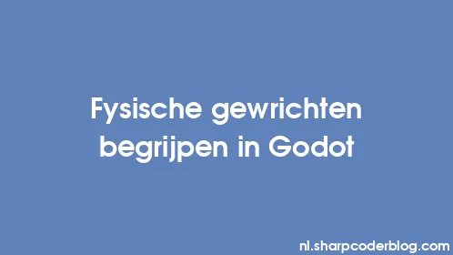 Fysische gewrichten begrijpen in Godot - Thumbnail