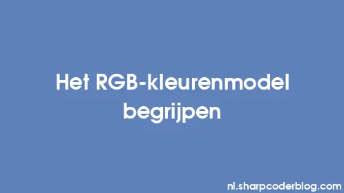 Het RGB-kleurenmodel begrijpen - Thumbnail