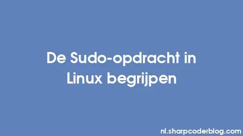 De Sudo-opdracht in Linux begrijpen - Thumbnail