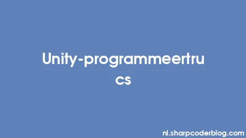 Unity-programmeertrucs - Thumbnail