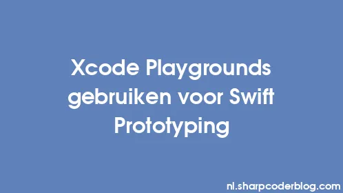 Xcode Playgrounds gebruiken voor Swift Prototyping - Thumbnail