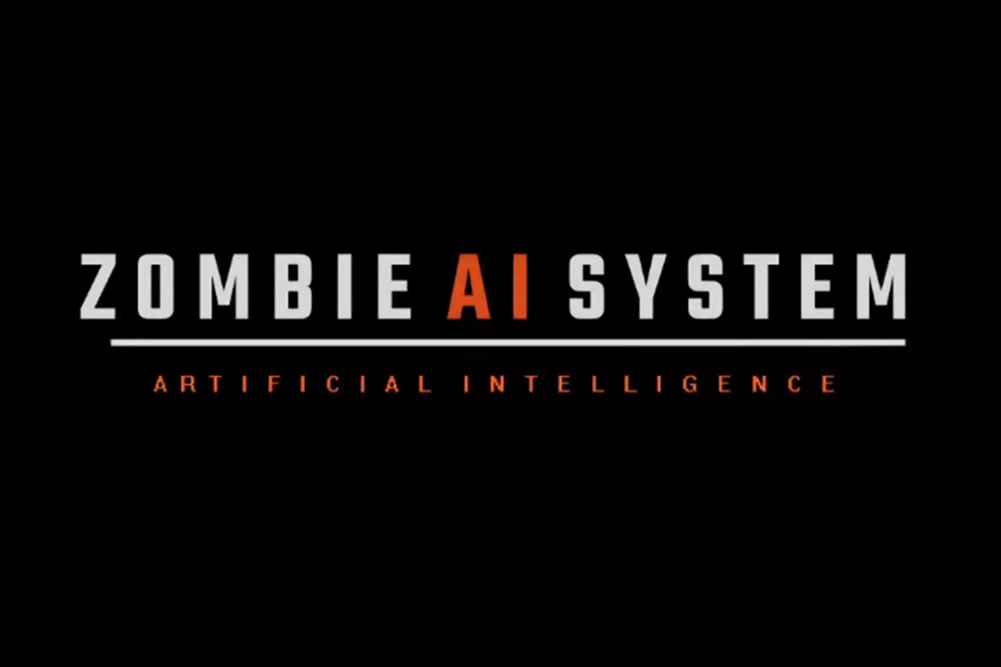 Zombie AI System Unity Asset Store-pakket.