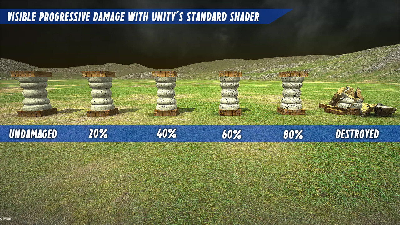 DestroyIt - Vernietigingssysteem - Unity Asset Store-pakket.