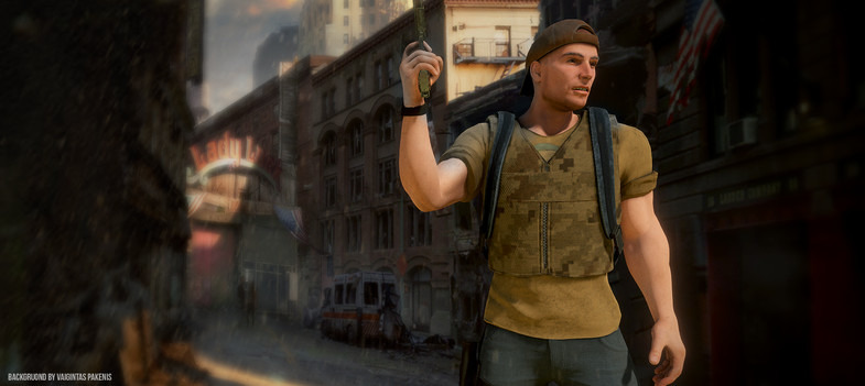 Post-apocalyptisch overlevingskarakter