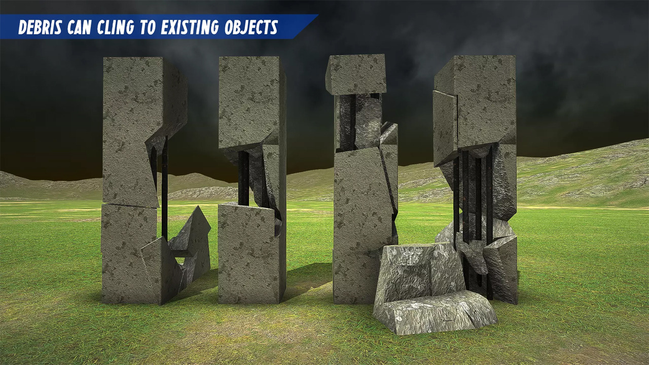 DestroyIt - Vernietigingssysteem - Unity Asset Store-pakket.