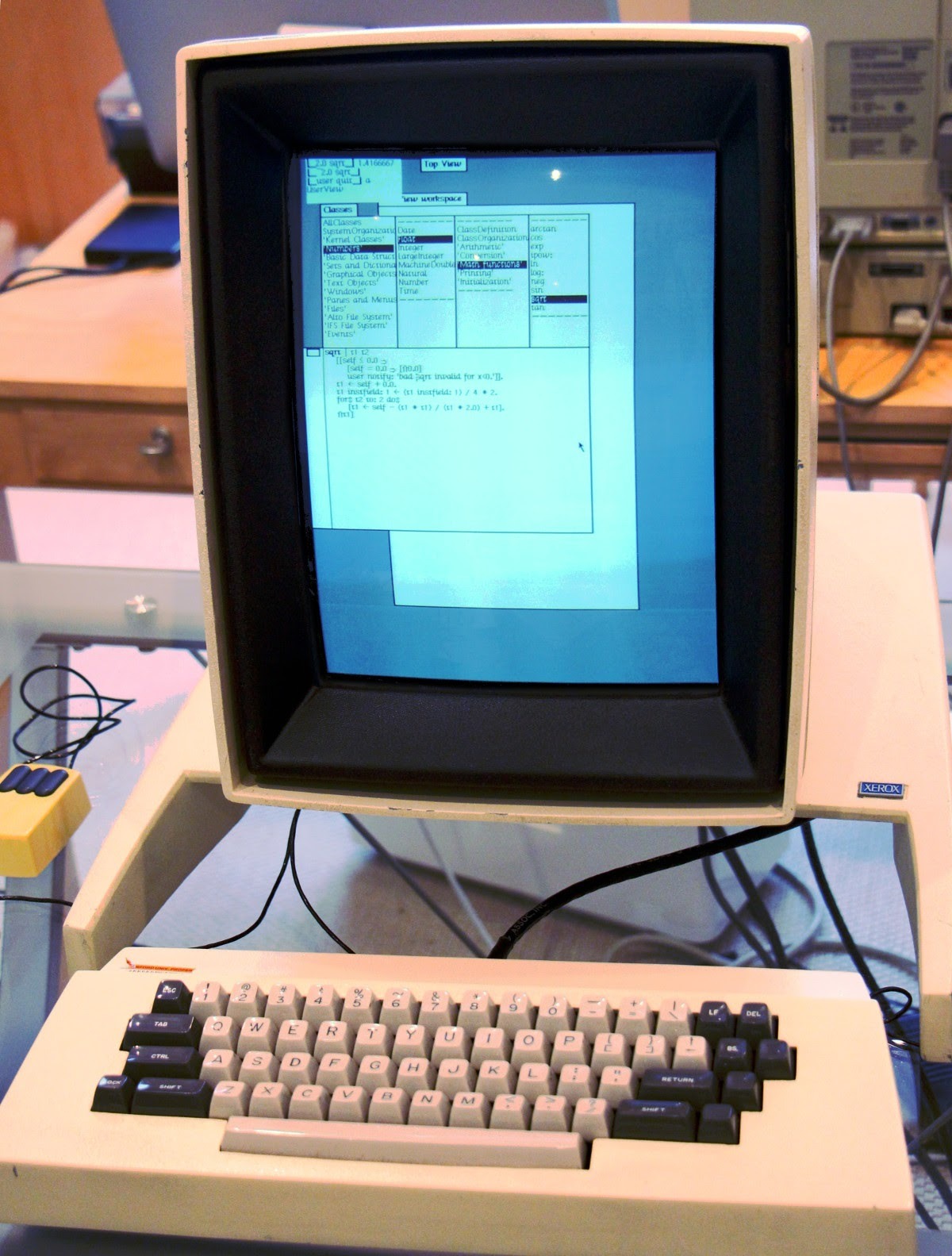 De Xerox Alto Computer (GUI/hoofdmenudemonstratie)