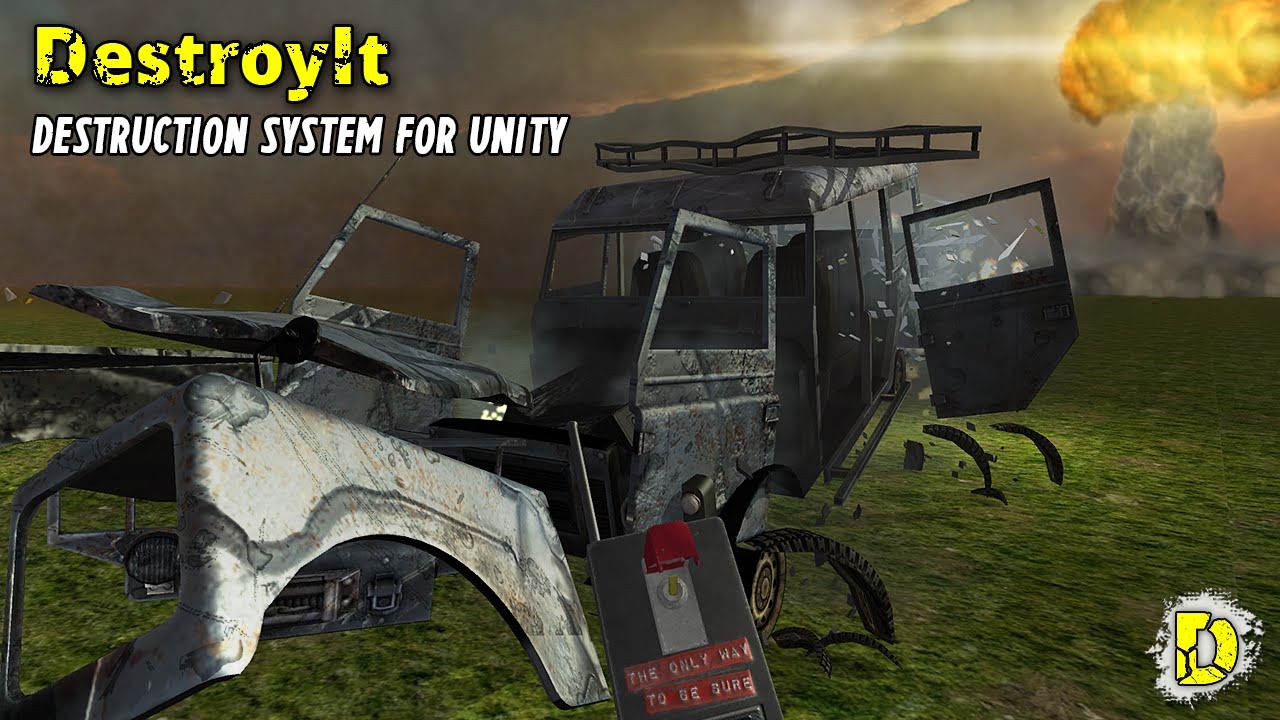 DestroyIt - Vernietigingssysteem - Unity Asset Store-pakket.