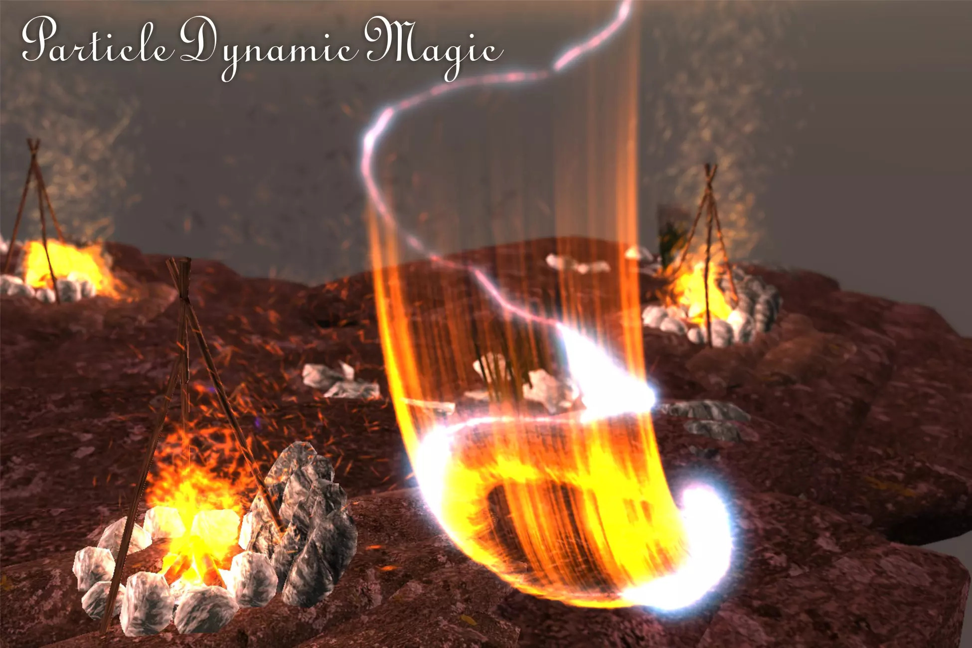 Particle Dynamic Magic 2: sticker, spline, AI-deeltjes en dynamiek