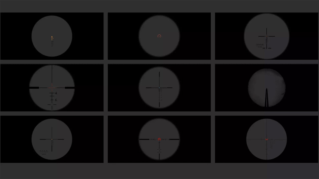 Sniper Scope-texturen.